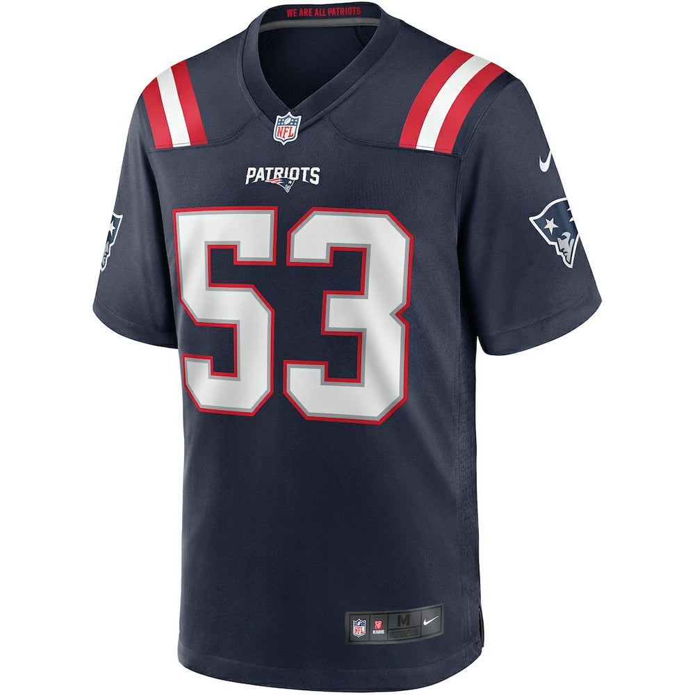 Chris Slade  Game Retired Player Jersey - New England Patriots