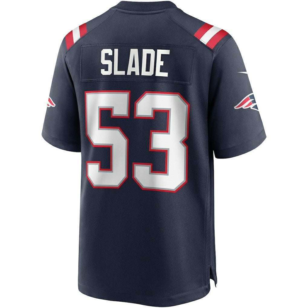 Chris Slade  Game Retired Player Jersey - New England Patriots