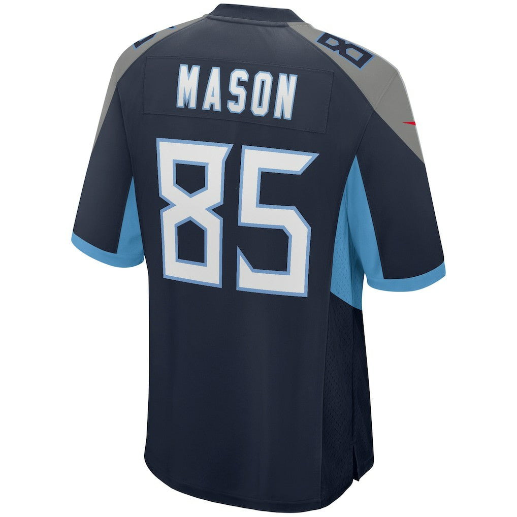 Derrick Mason  Game Retired Player Jersey - Tennessee Titans