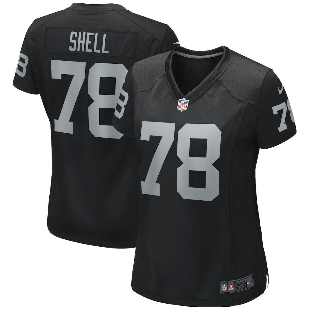 Art Shell  Women's Game Retired Player Jersey - Las Vegas Raiders