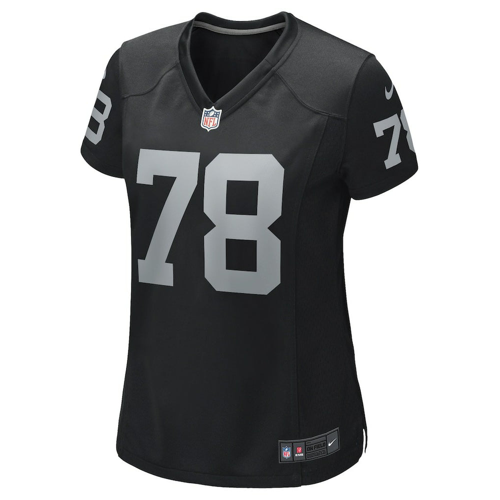 Art Shell  Women's Game Retired Player Jersey - Las Vegas Raiders