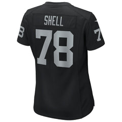 Art Shell  Women's Game Retired Player Jersey - Las Vegas Raiders