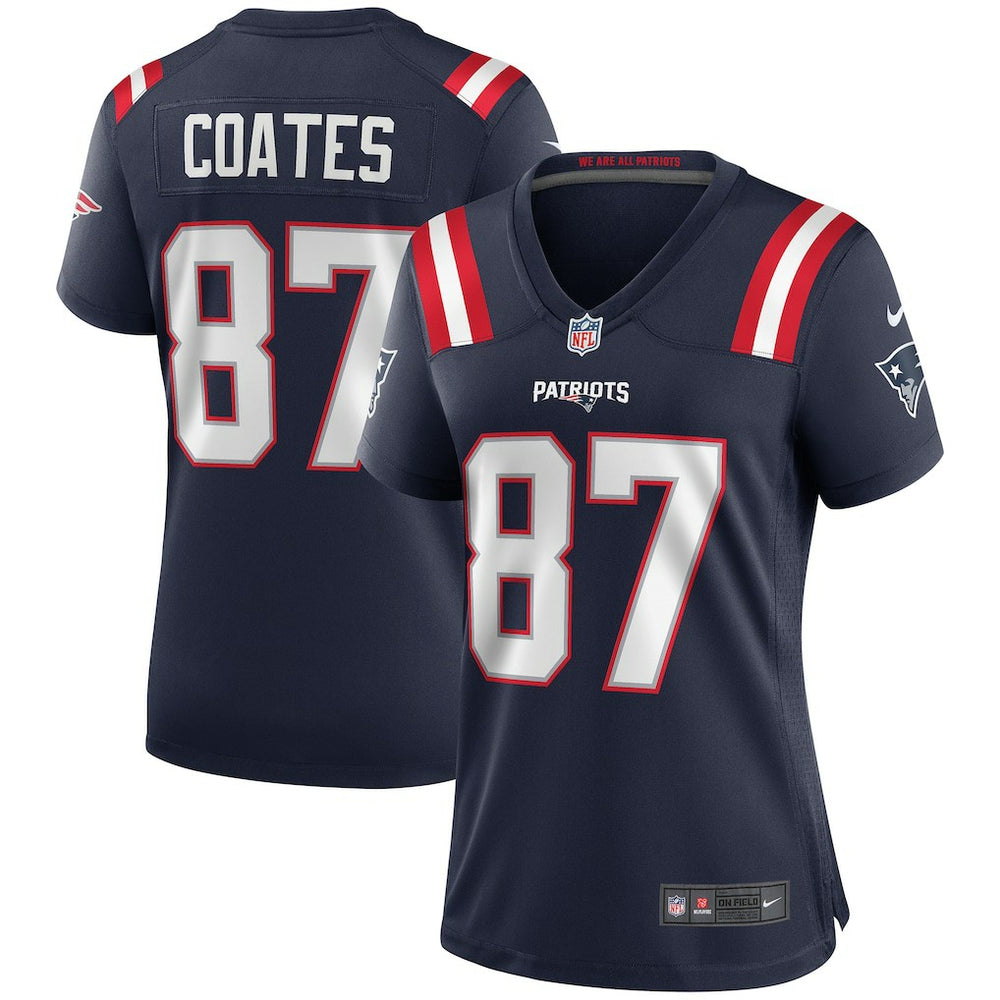 Ben Coates  Women's Game Retired Player Jersey - New England Patriots