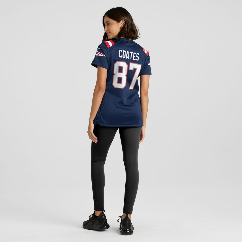 Ben Coates  Women's Game Retired Player Jersey - New England Patriots