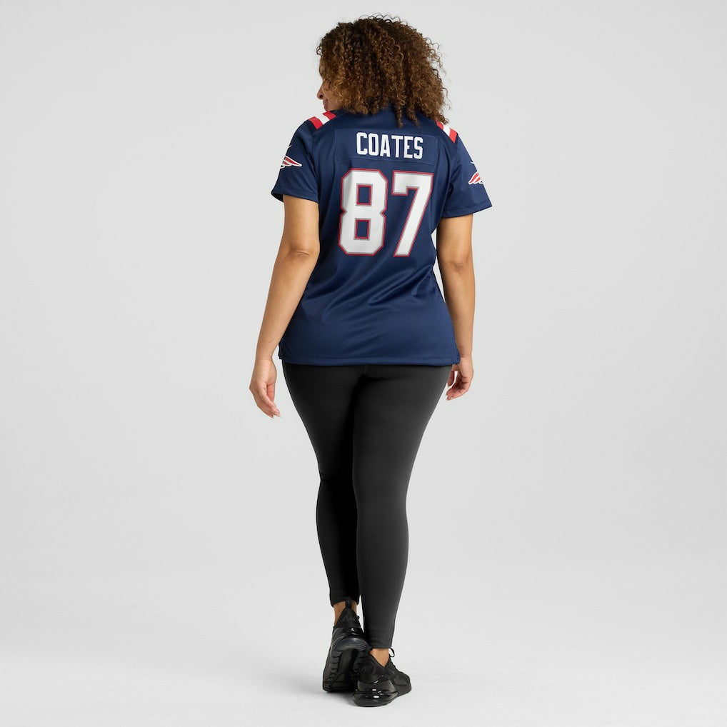 Ben Coates  Women's Game Retired Player Jersey - New England Patriots