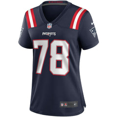 Bruce Armstrong  Women's Game Retired Player Jersey - New England Patriots