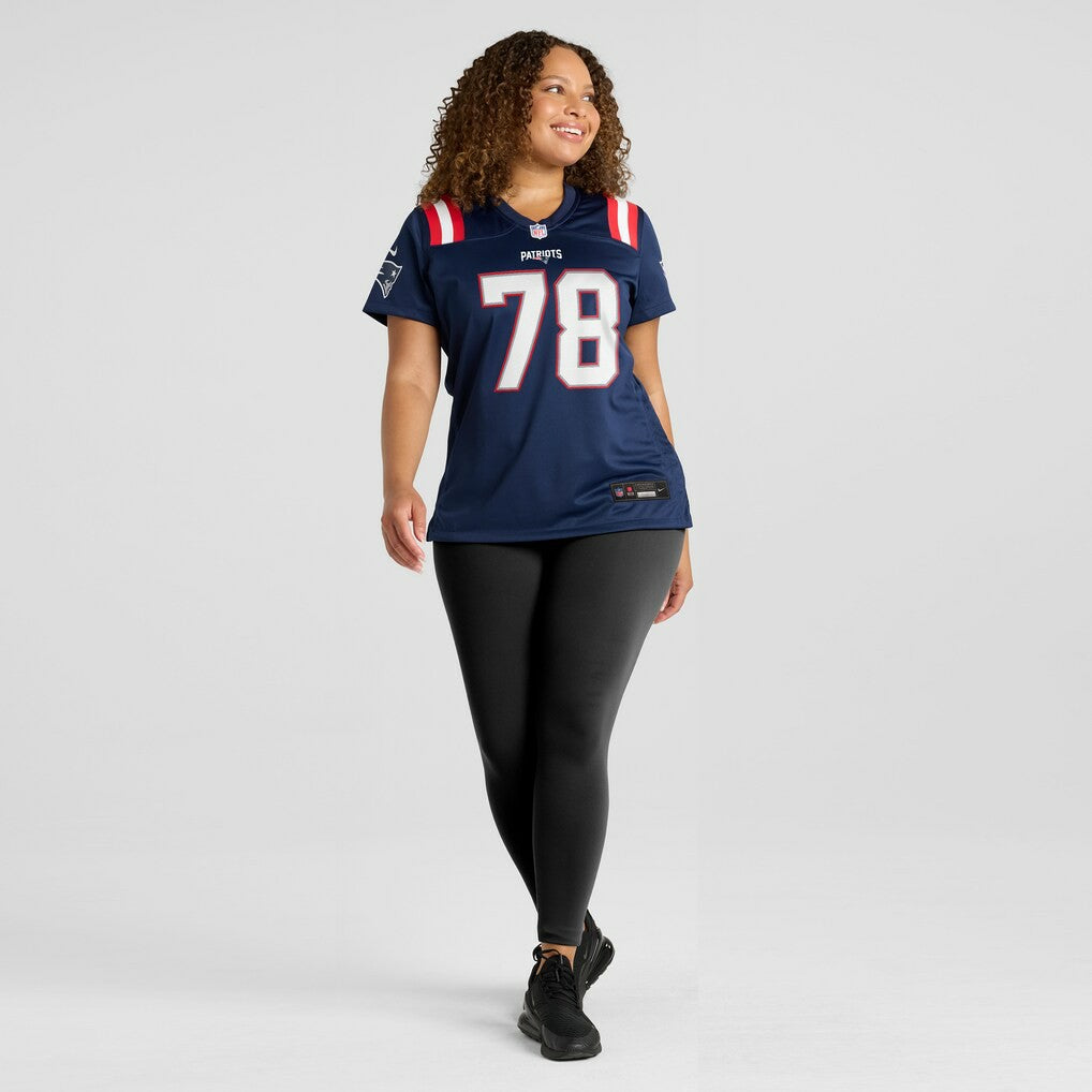 Bruce Armstrong  Women's Game Retired Player Jersey - New England Patriots