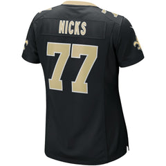 Carl Nicks  Women's Game Retired Player Jersey - New Orleans Saints