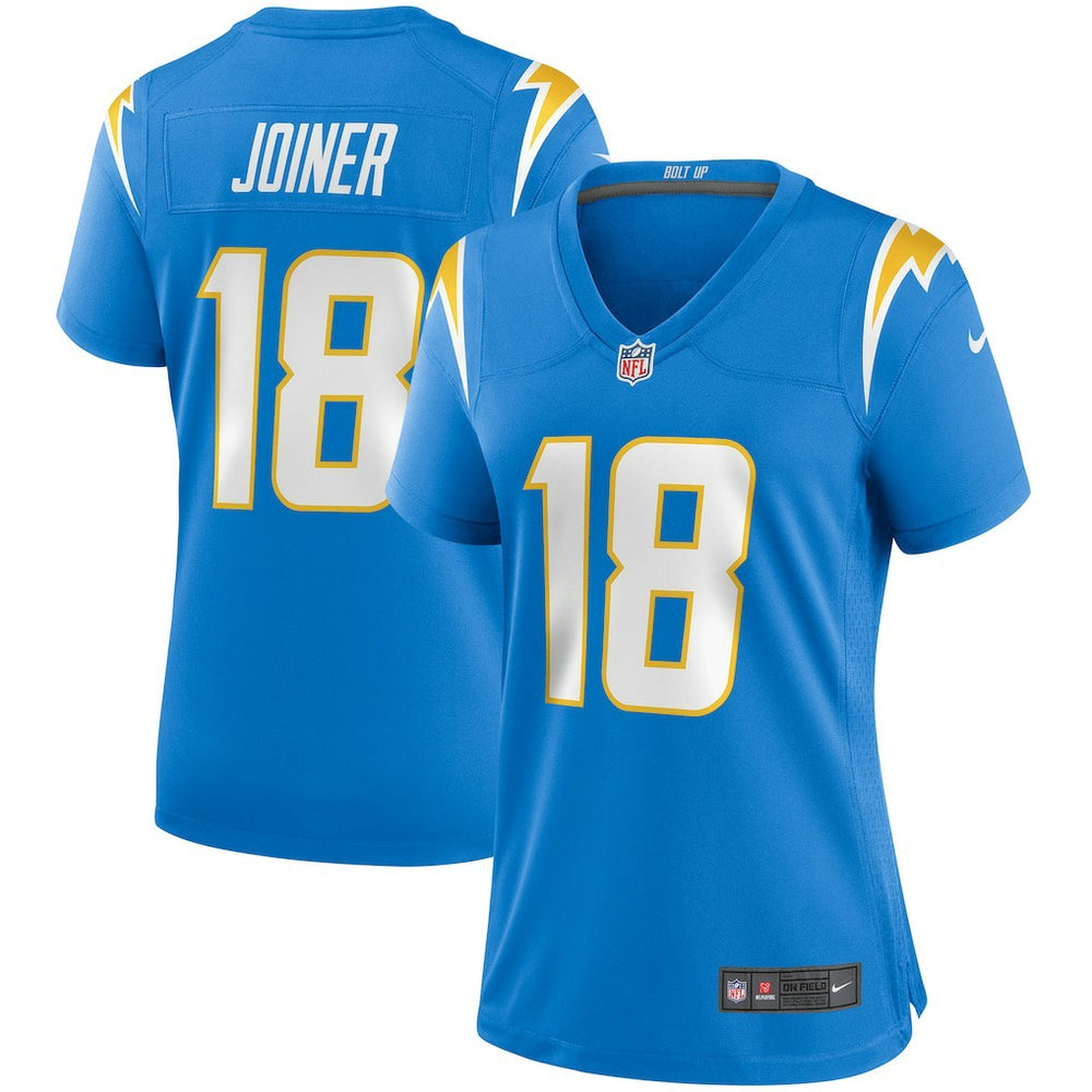 Charlie Joiner  Women's Game Retired Player Jersey - Los Angeles Chargers