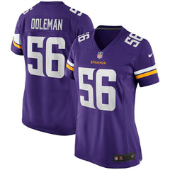 Chris Doleman  Women's Game Retired Player Jersey - Minnesota Vikings