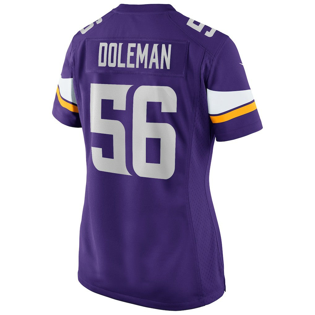 Chris Doleman  Women's Game Retired Player Jersey - Minnesota Vikings