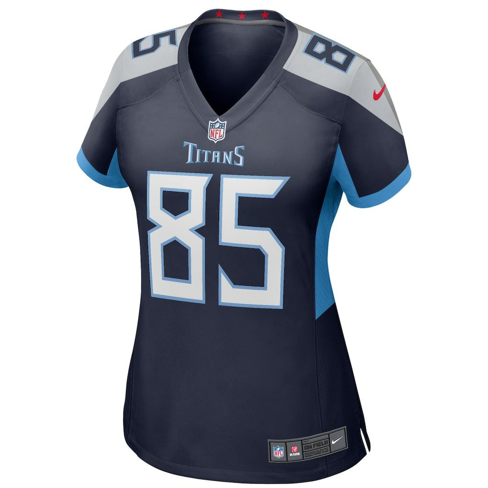 Derrick Mason  Women's Game Retired Player Jersey - Tennessee Titans