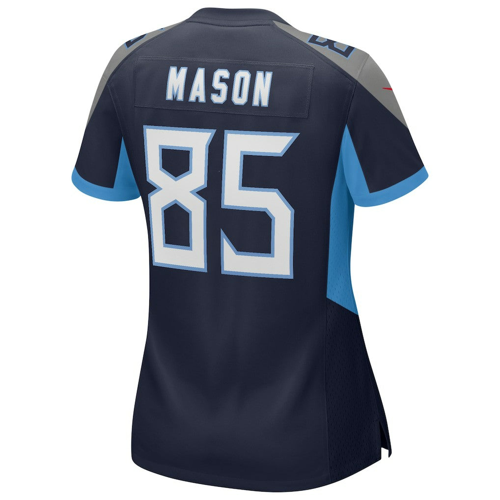 Derrick Mason  Women's Game Retired Player Jersey - Tennessee Titans