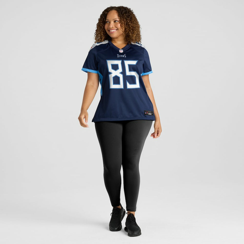 Derrick Mason  Women's Game Retired Player Jersey - Tennessee Titans