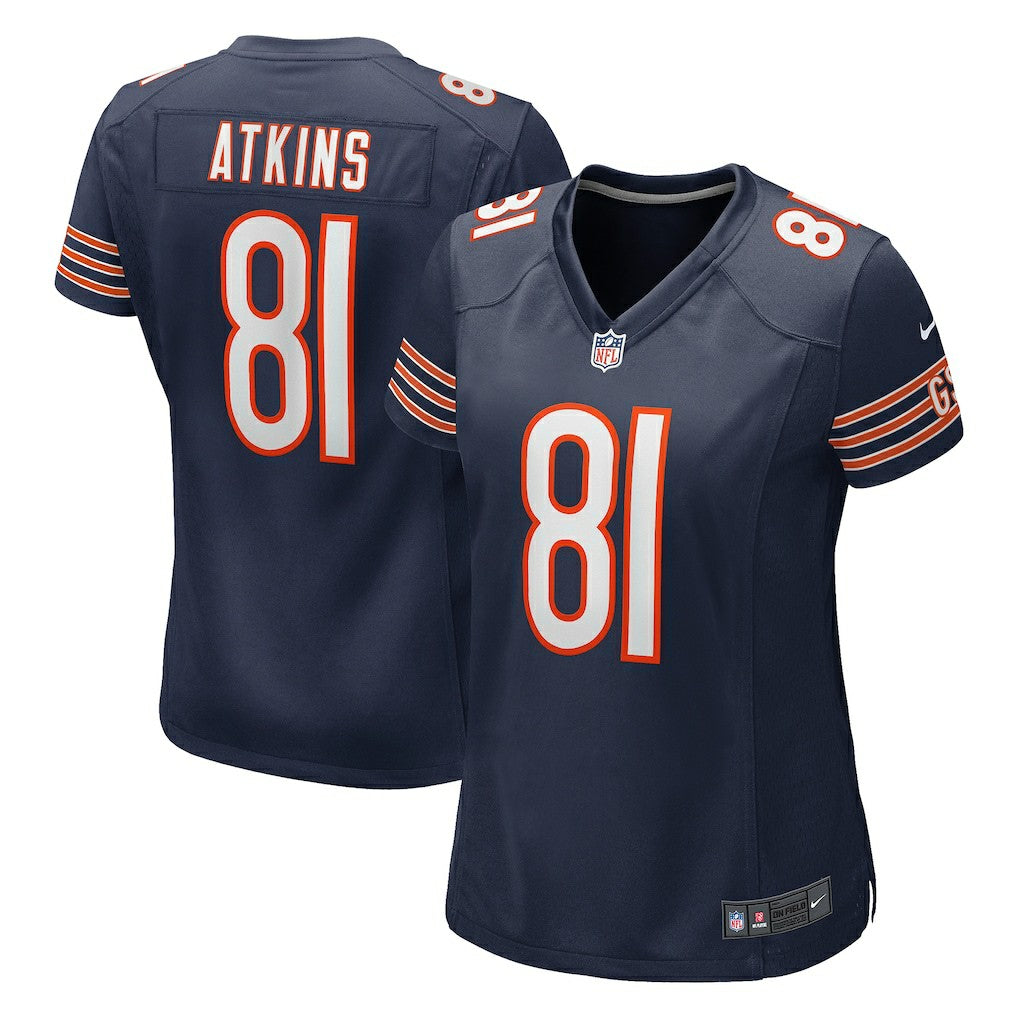 Doug Atkins  Women's Game Retired Player Jersey - Chicago Bears