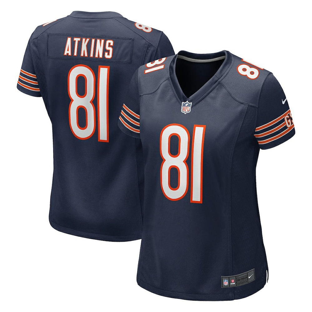 Doug Atkins  Women's Game Retired Player Jersey - Chicago Bears