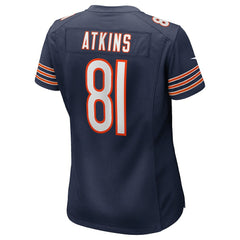 Doug Atkins  Women's Game Retired Player Jersey - Chicago Bears