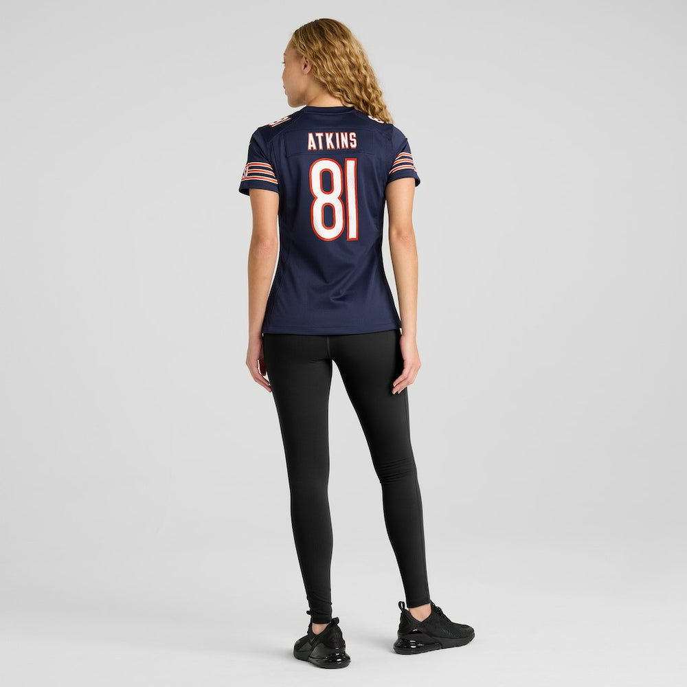 Doug Atkins  Women's Game Retired Player Jersey - Chicago Bears