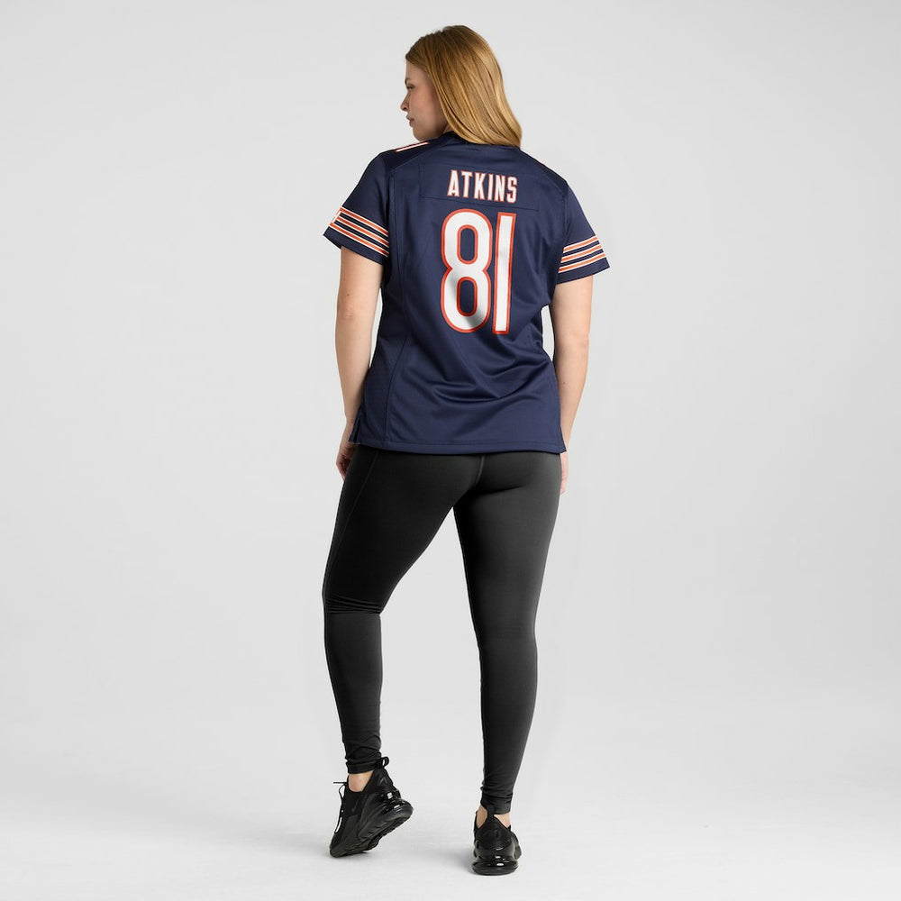 Doug Atkins  Women's Game Retired Player Jersey - Chicago Bears