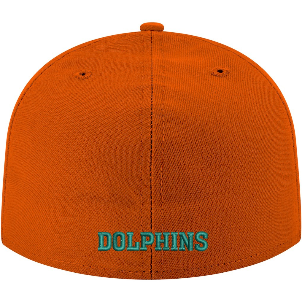 Omaha Throwback 59FIFTY Fitted Hat - Miami Dolphins