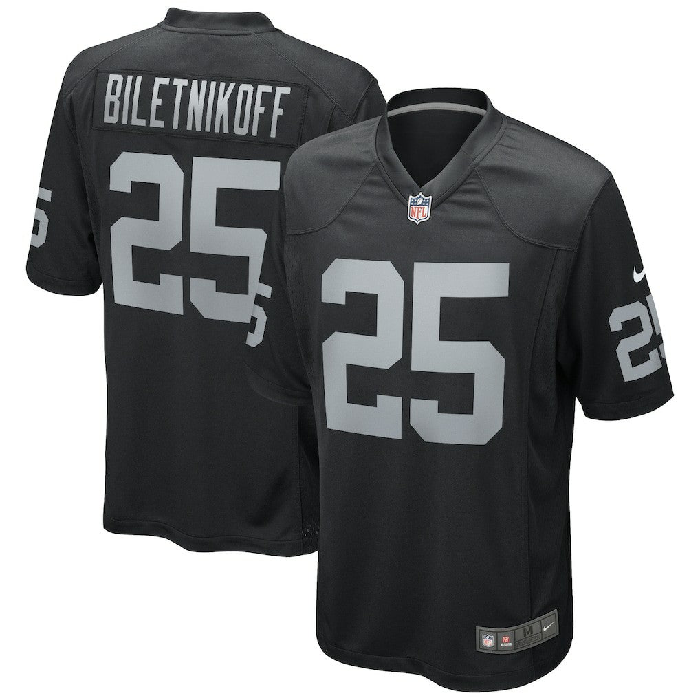 Fred Biletnikoff  Game Retired Player Jersey - Las Vegas Raiders