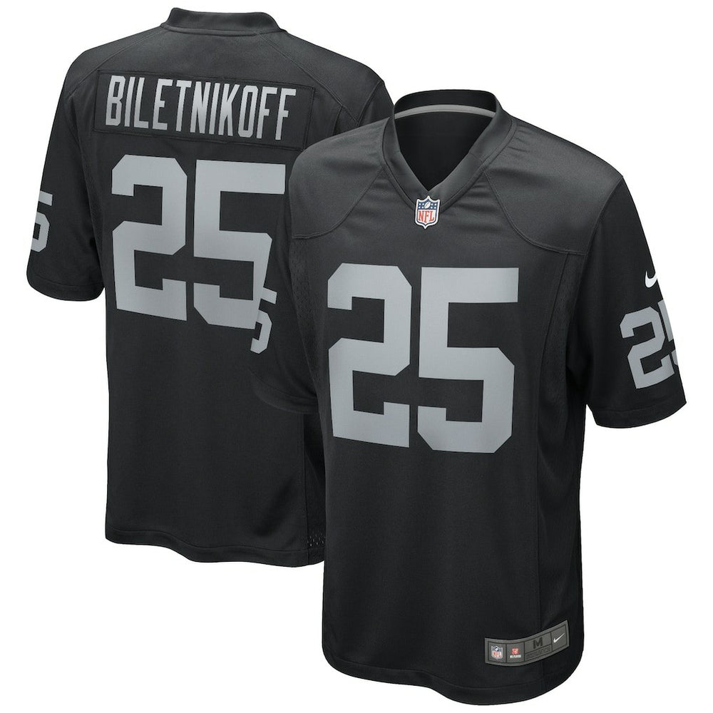Fred Biletnikoff  Game Retired Player Jersey - Las Vegas Raiders