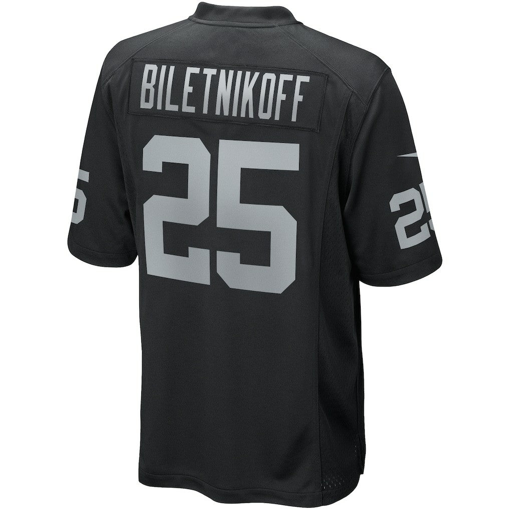 Fred Biletnikoff  Game Retired Player Jersey - Las Vegas Raiders