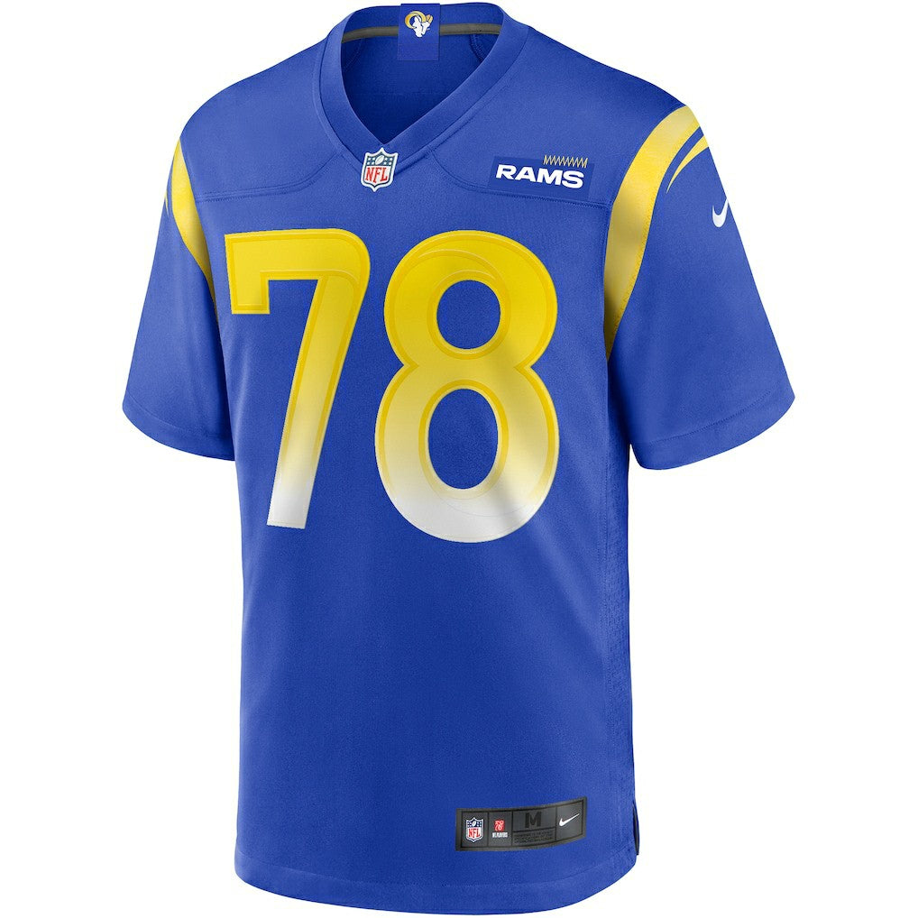 Jackie Slater  Game Retired Player Jersey - Los Angeles Rams
