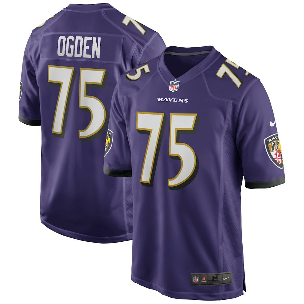 Jonathan Ogden  Game Retired Player Jersey - Baltimore Ravens