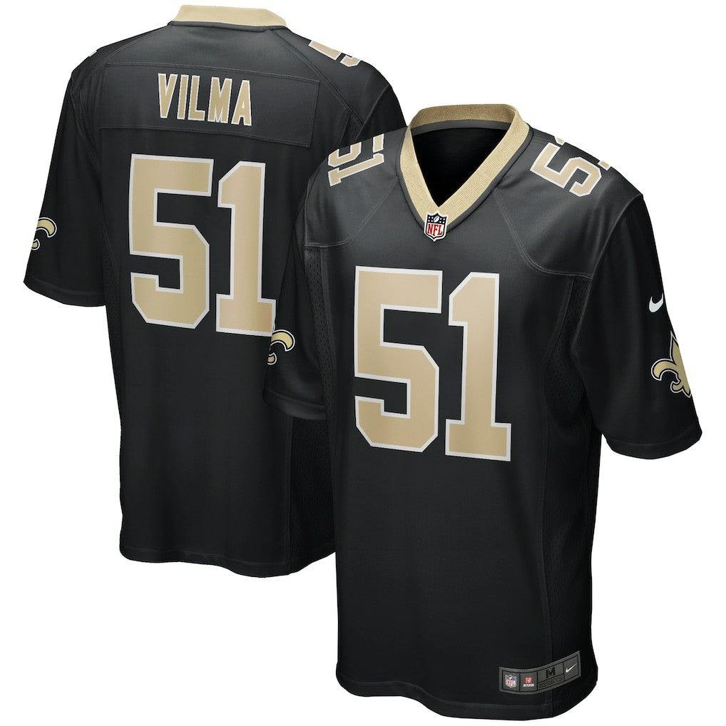 Jonathan Vilma  Game Retired Player Jersey - New Orleans Saints