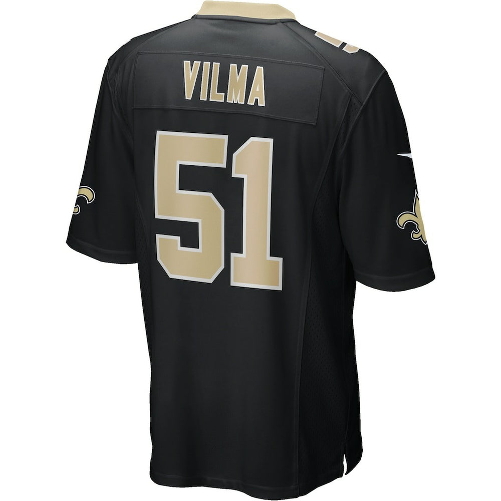 Jonathan Vilma  Game Retired Player Jersey - New Orleans Saints