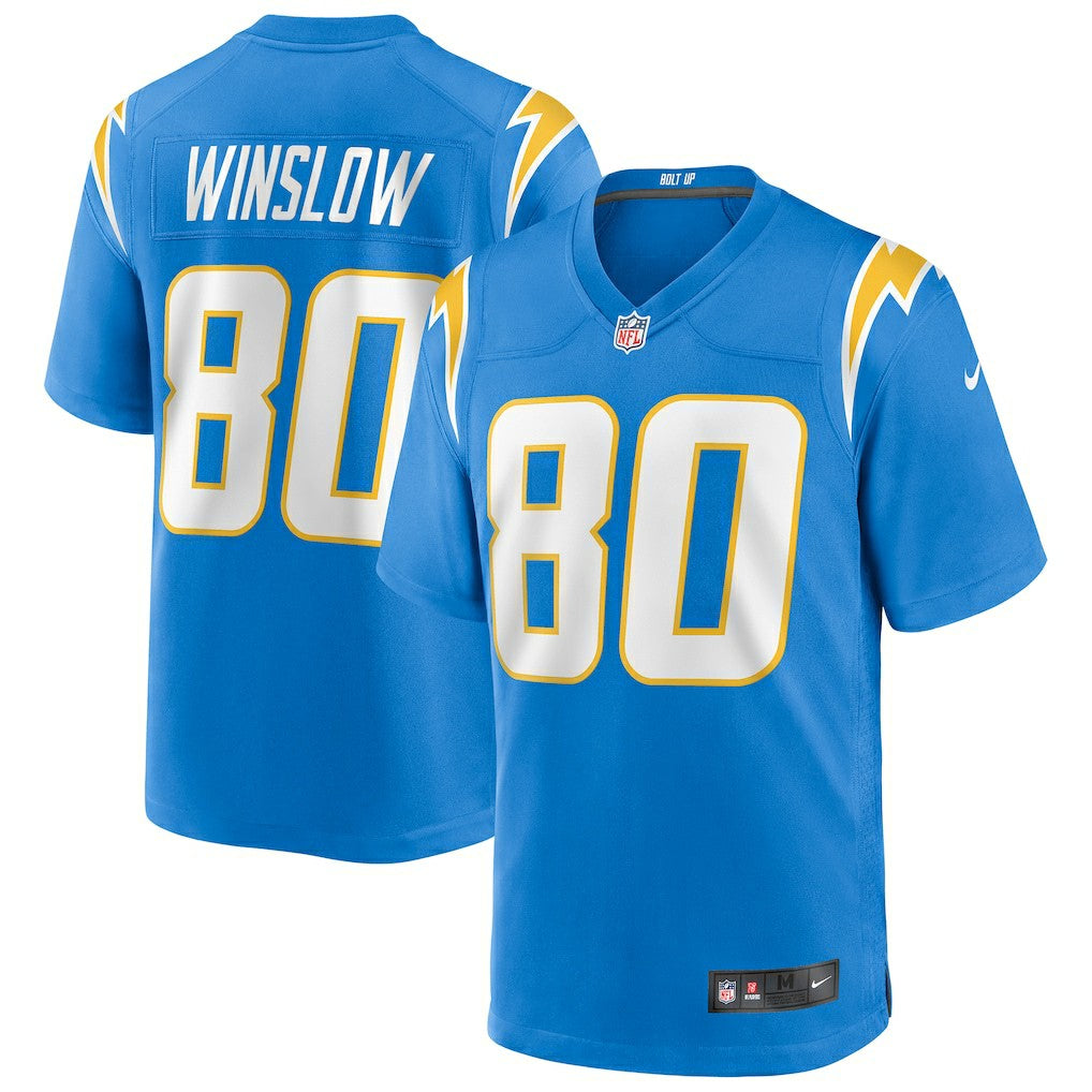 Kellen Winslow  Game Retired Player Jersey - Los Angeles Chargers