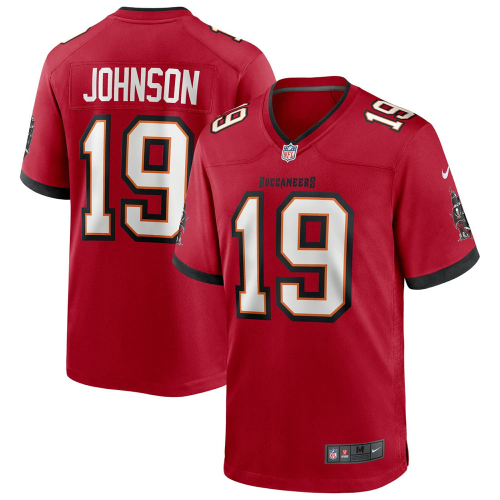 Keyshawn Johnson  Game Retired Player Jersey - Tampa Bay Buccaneers