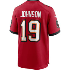 Keyshawn Johnson  Game Retired Player Jersey - Tampa Bay Buccaneers