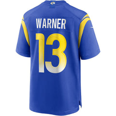 Kurt Warner  Game Retired Player Jersey - Los Angeles Rams