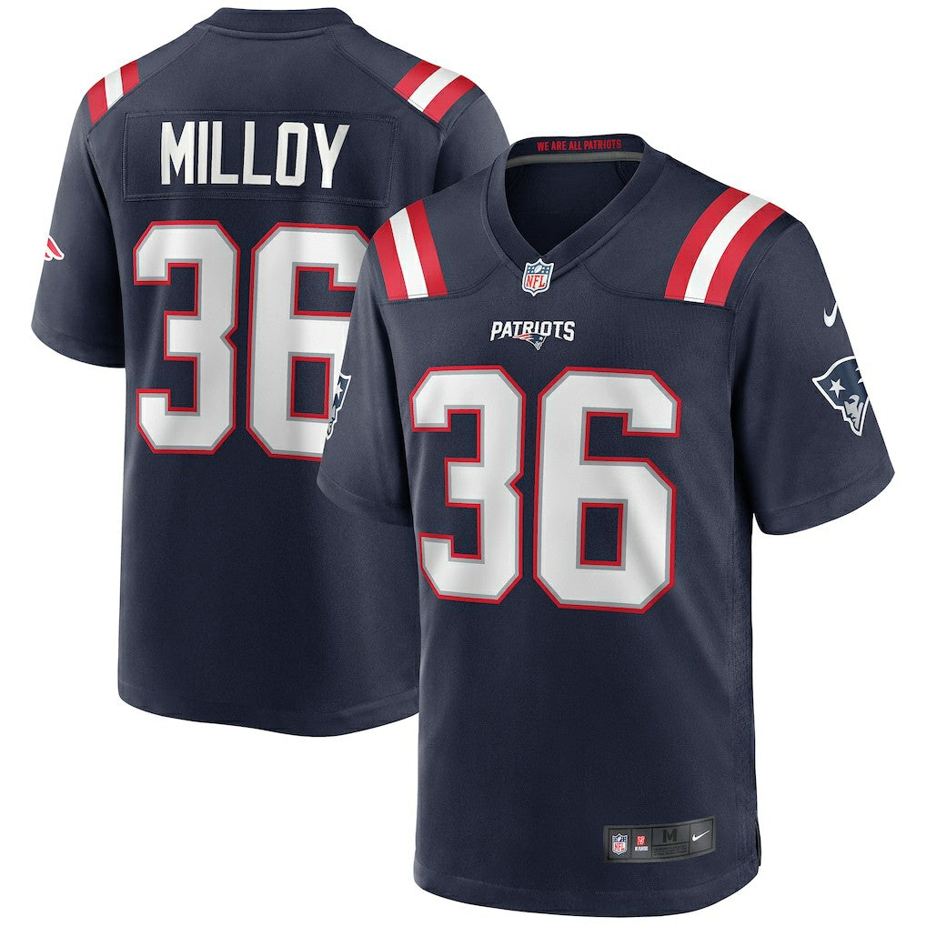 Lawyer Milloy  Game Retired Player Jersey - New England Patriots