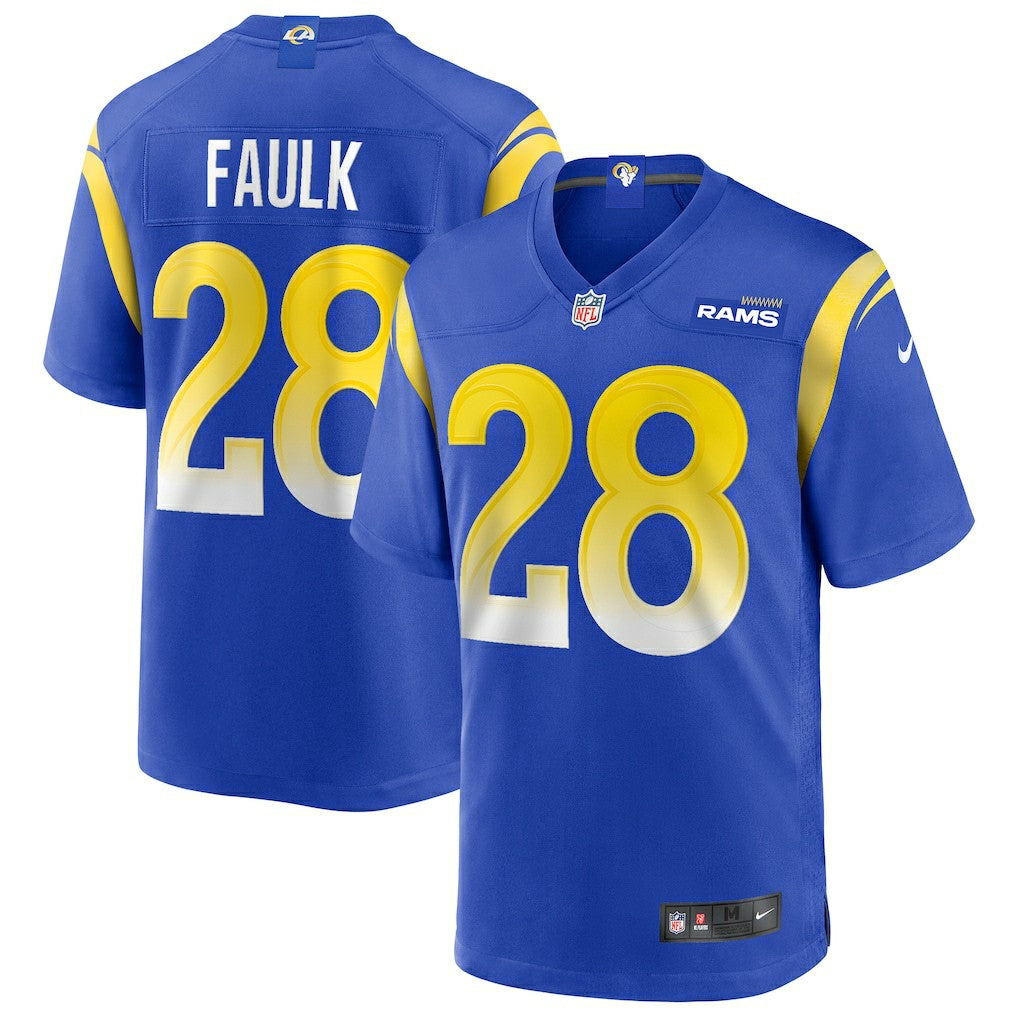 Marshall Faulk  Game Retired Player Jersey - Los Angeles Rams
