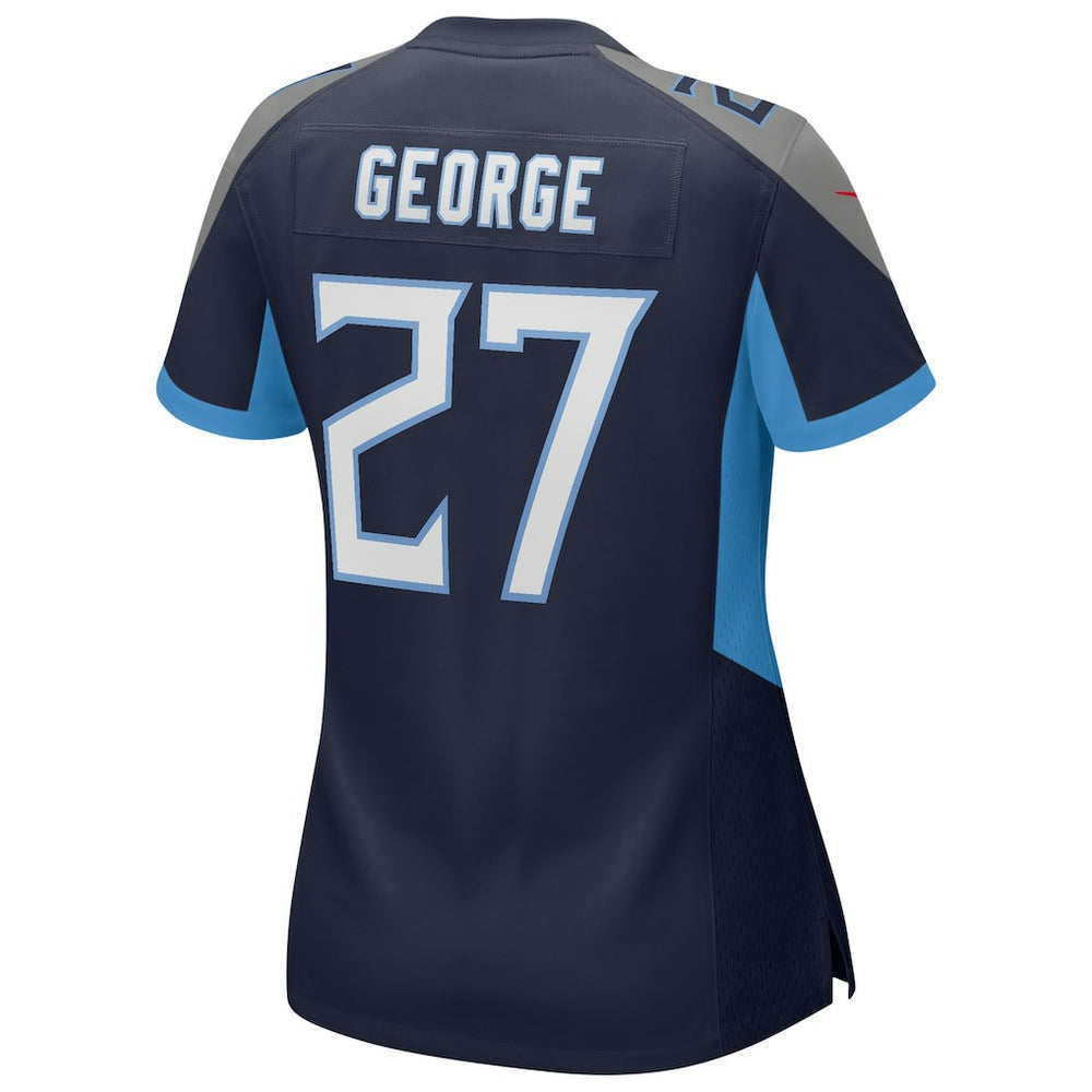 Eddie George  Women's Game Retired Player Jersey - Tennessee Titans
