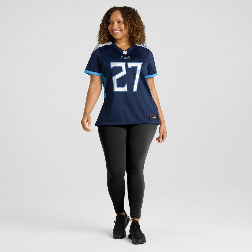 Eddie George  Women's Game Retired Player Jersey - Tennessee Titans