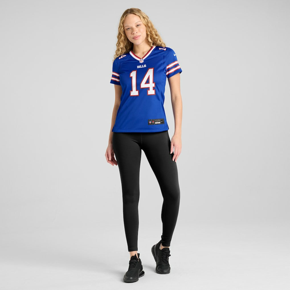 Frank Reich  Women's Game Retired Player Jersey - Buffalo Bills