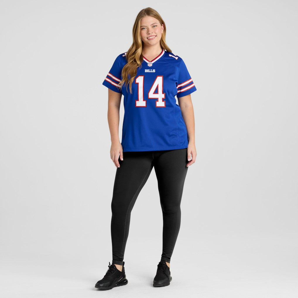 Frank Reich  Women's Game Retired Player Jersey - Buffalo Bills