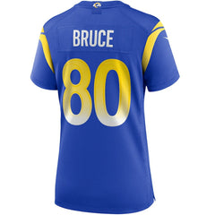 Isaac Bruce  Women's Game Retired Player Jersey - Los Angeles Rams
