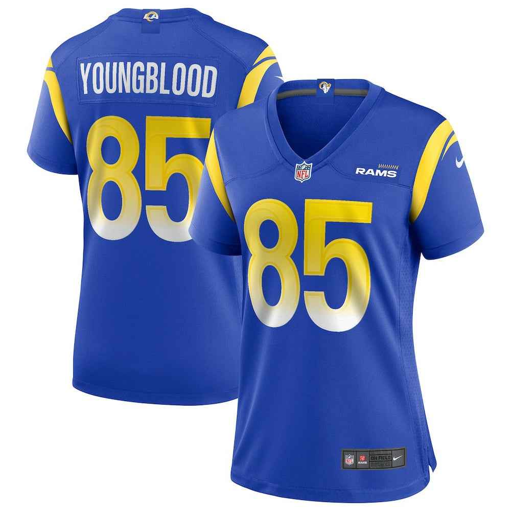 Jack Youngblood  Women's Game Retired Player Jersey - Los Angeles Rams