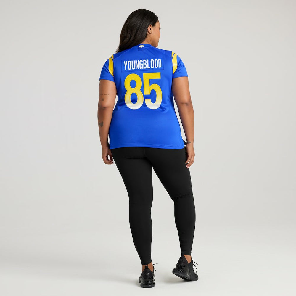 Jack Youngblood  Women's Game Retired Player Jersey - Los Angeles Rams