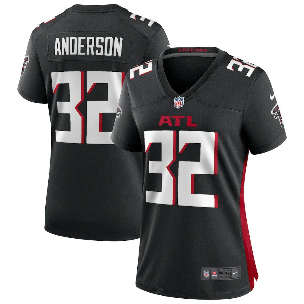 Jamal Anderson  Women's Game Retired Player Jersey - Atlanta Falcons