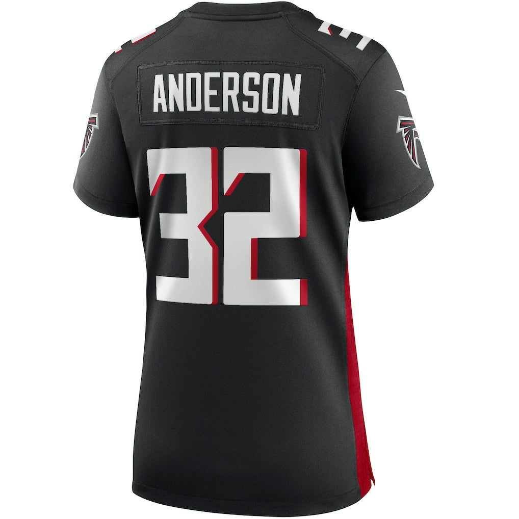 Jamal Anderson  Women's Game Retired Player Jersey - Atlanta Falcons