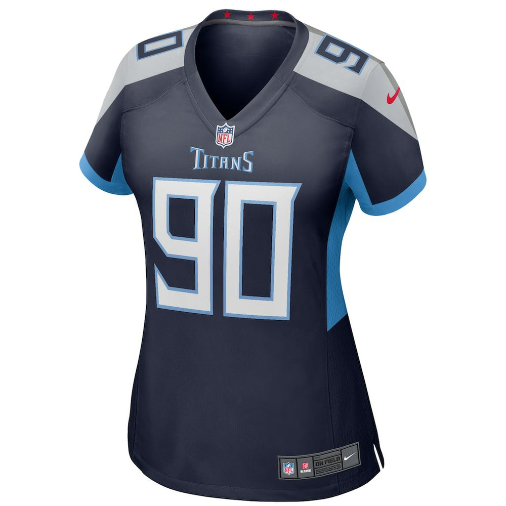 Jevon Kearse  Women's Game Retired Player Jersey - Tennessee Titans