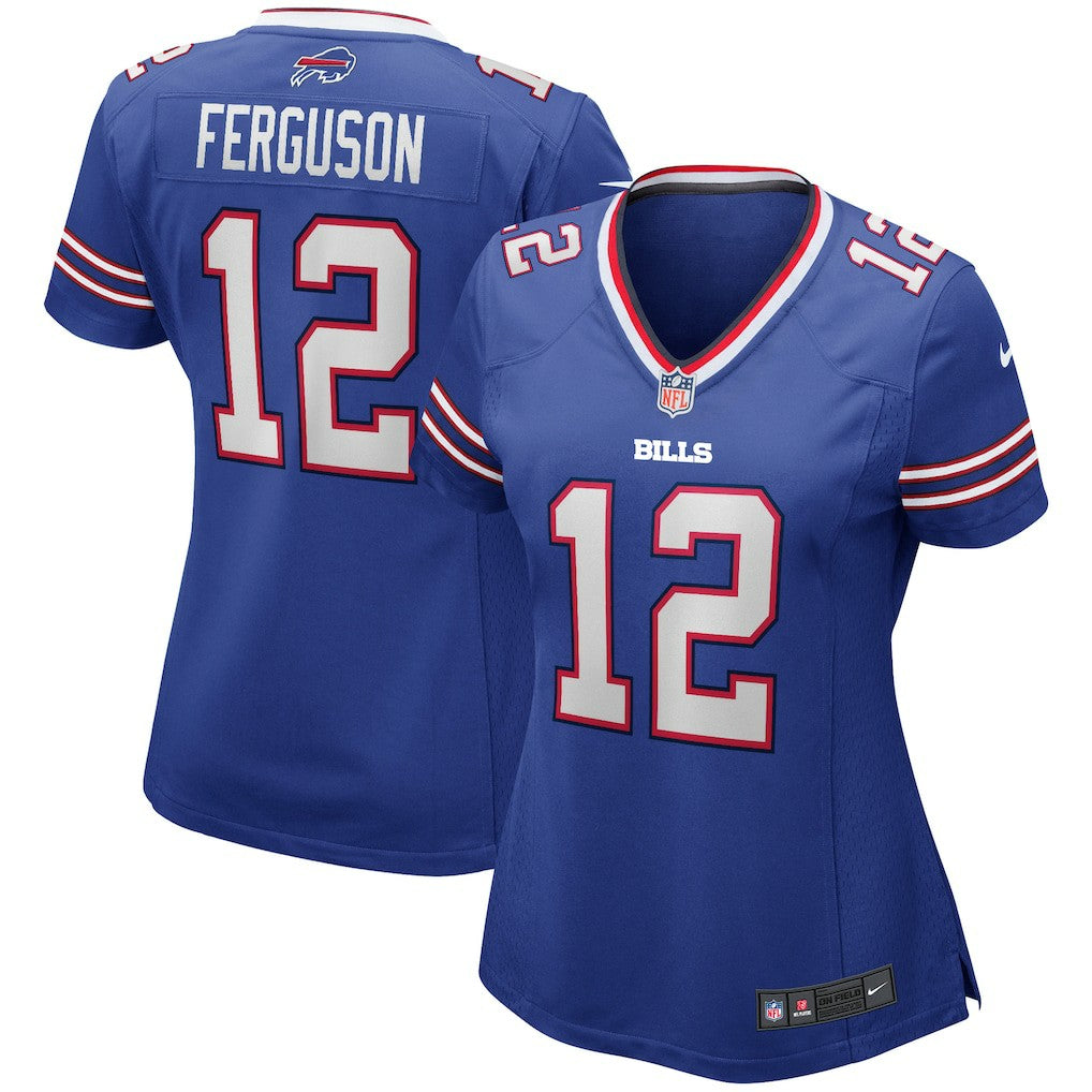 Joe Ferguson  Women's Game Retired Player Jersey - Buffalo Bills