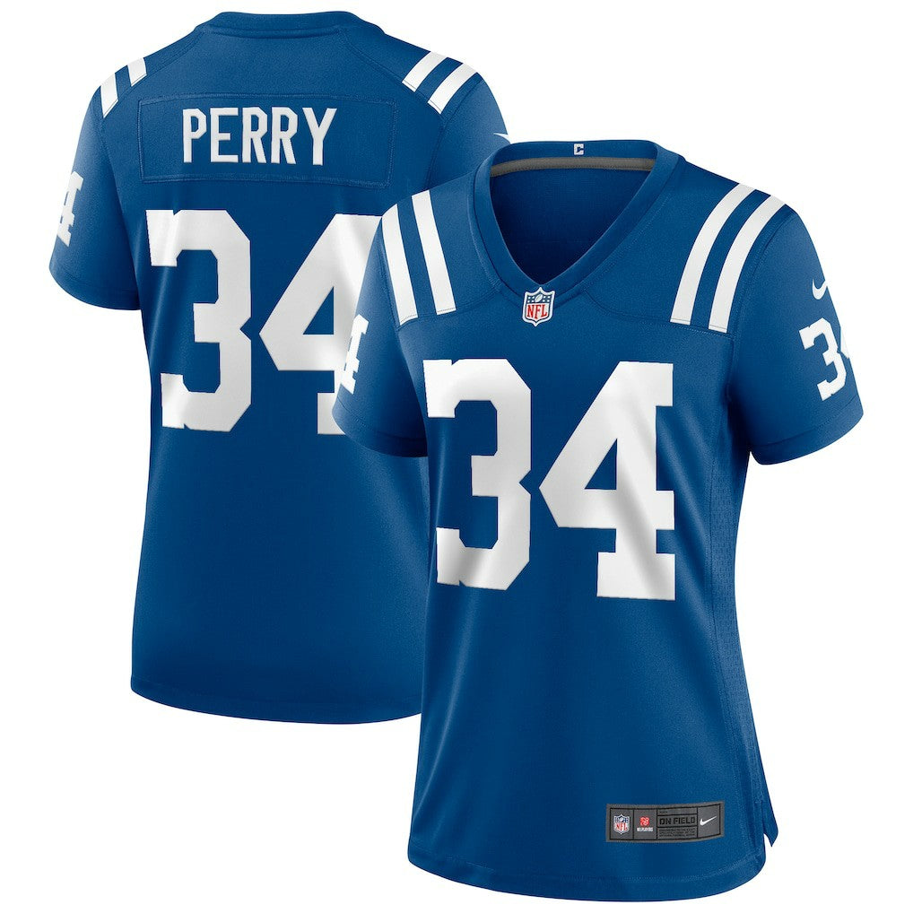 Joe Perry  Women's Game Retired Player Jersey - Indianapolis Colts