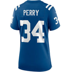 Joe Perry  Women's Game Retired Player Jersey - Indianapolis Colts